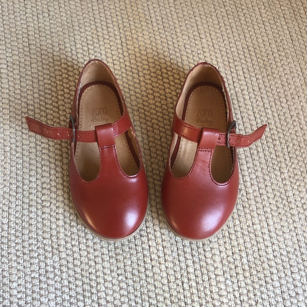 Zara baby Mary Jane shoes
